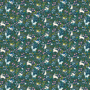 Michael Miller Fabrics Open Fields: Full of Wonder - Meadow Social II