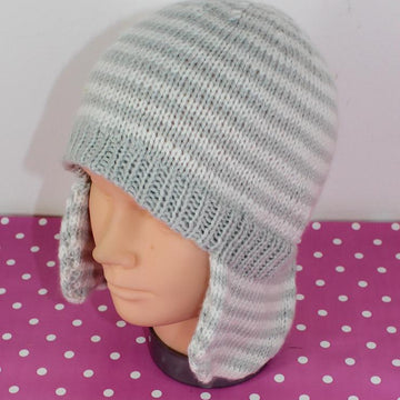Baby Stripe Trapper Hat