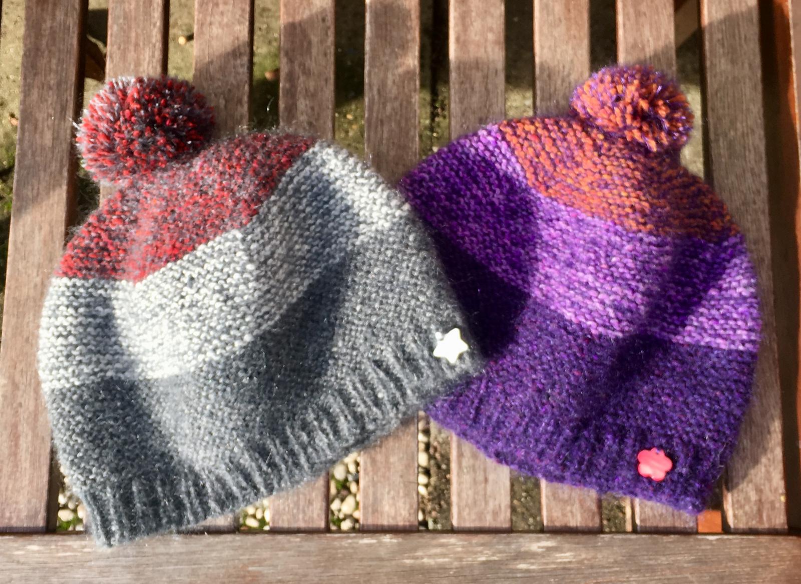 Mütze Dip Dye