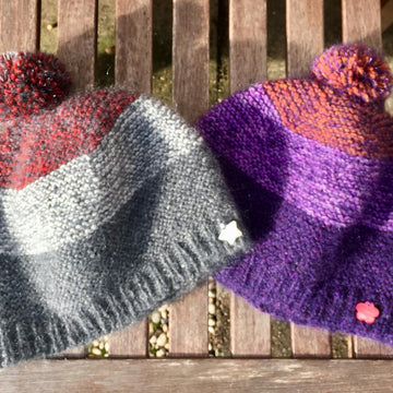 Mütze Dip Dye