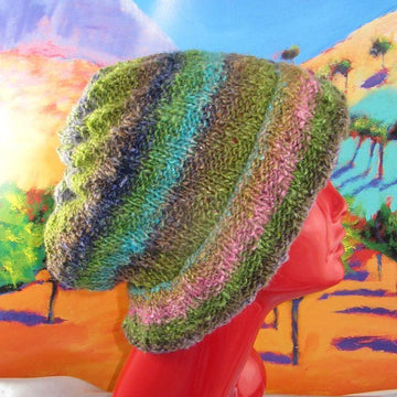 Silk Garden Swirl Slouch Circular