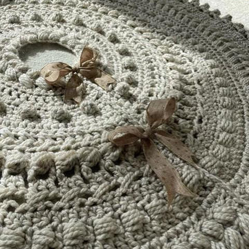 Sweater Weather Christmas Tree Skirt Pattern
