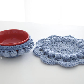 Chunky Bowl Cozy And Coaster