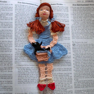 Dorothy and Toto of Kansas Bookmark Pattern