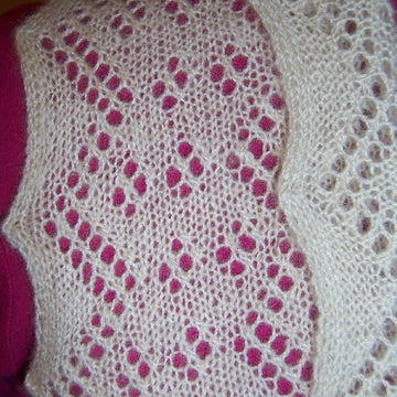 Snow on the Mountains Scarf