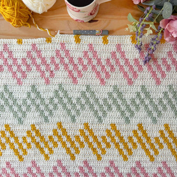 Chevron Tiles Blanket