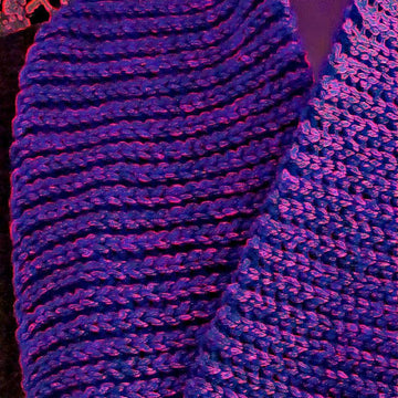 Eva's Ribs Scarf: Slip Stitch Crochet 101