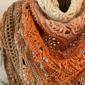 Triangular Scarf "Briseis"