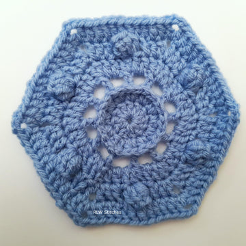 Textured Hexagon motif