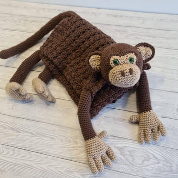 3in1 Jungle Monkey Baby Blanket