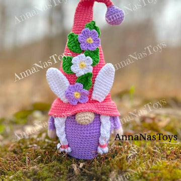 Spring Easter gnome (girl 4)
