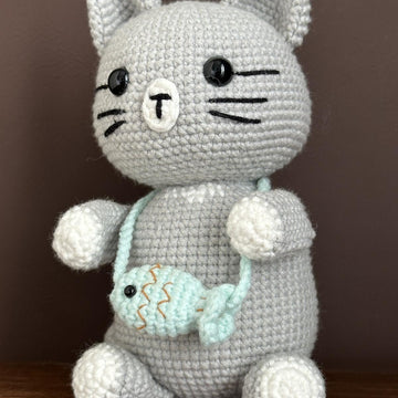 Chubby Cat Crochet Pattern PDF