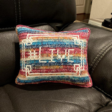 #Live Mosaic Pillow