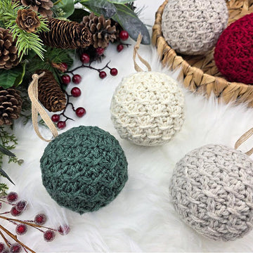 Fireside Crochet Christmas Bauble