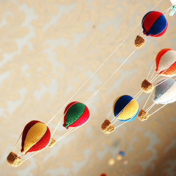 Baby Mobile, Hot Air Balloon Nursery Decor
