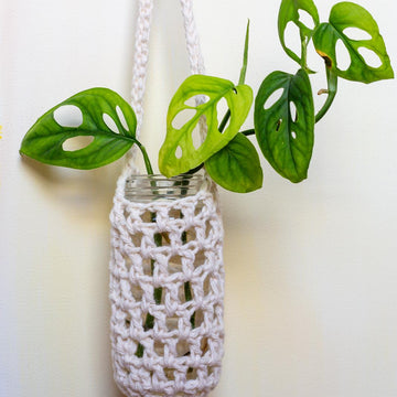 Plant Prop Recycled Spice Jar Hanging Vase
