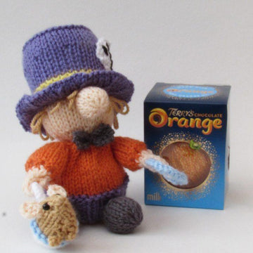 Alice in Wonderland Terrys Chocolate Orange Cosies Knitting Pattern - Part 2