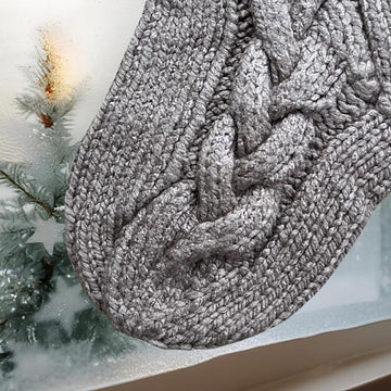 Cable Christmas Stocking