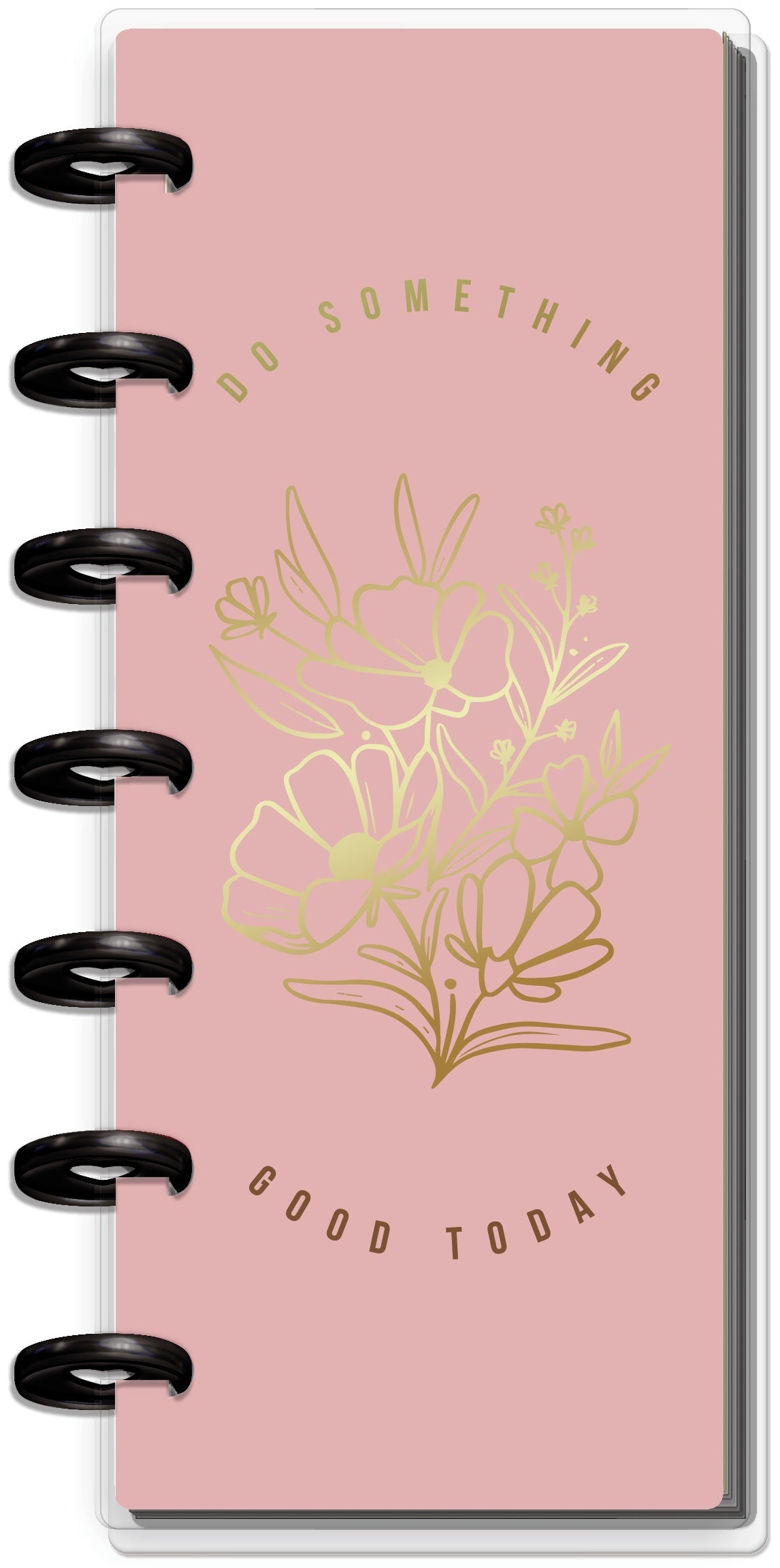 Happy Planner 12-Month Dated Skinny Mini Planner - Something Good Today, July 2020