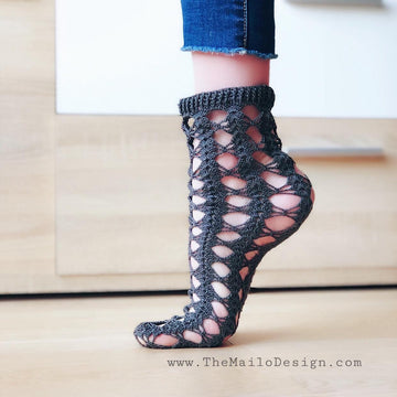 Cobweb Lace Socks
