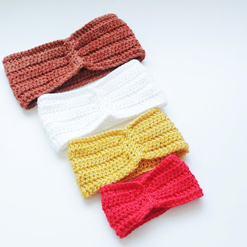 Turban Style Crochet Headband