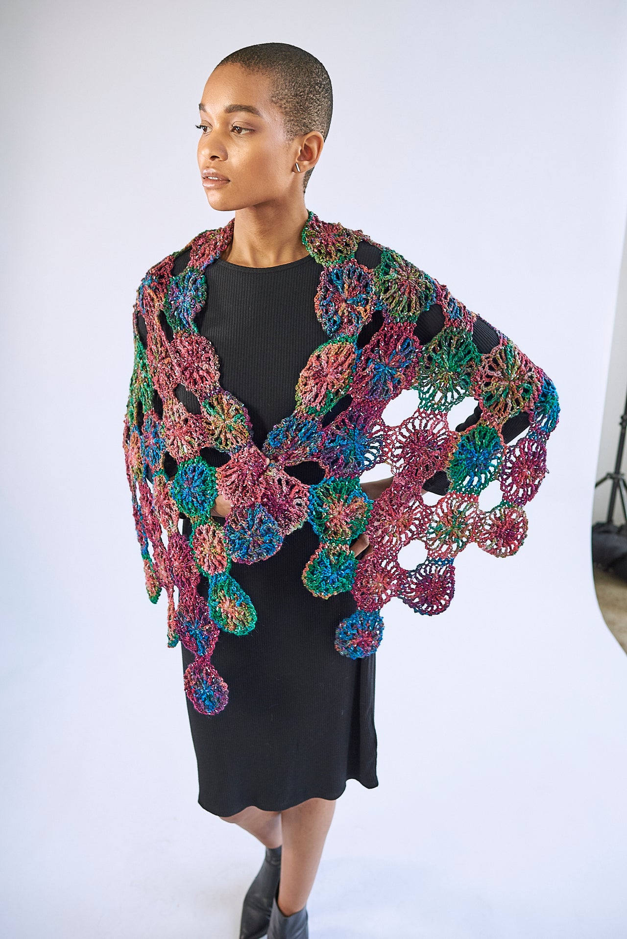 Rue Shawl in Berroco Sesame - Downloadable PDF