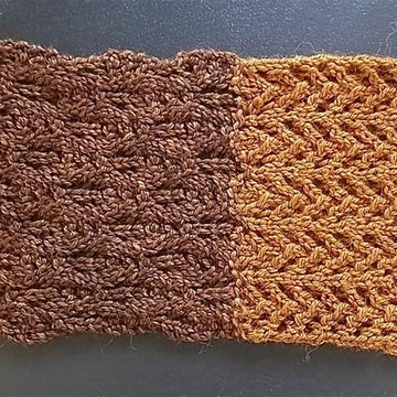 Stash Eater Sampler Scarf #2; Lace