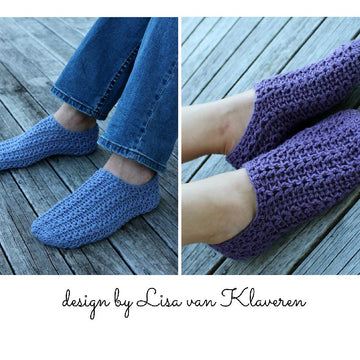 Simple Cable Slippers