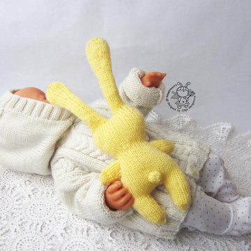 Yellow Bunny for small babies