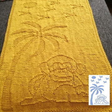 Nr. 66 Henrik Monkey guest towel