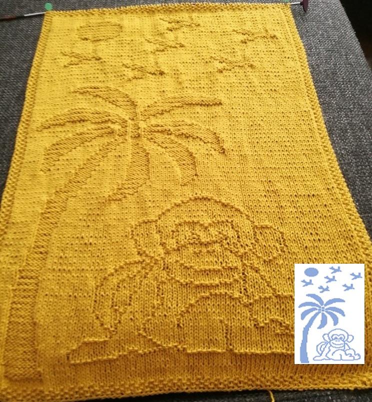 Nr. 66 Henrik Monkey guest towel