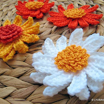 Gerbera Daisy Easy Flowers Tutorial
