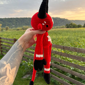 Big Demon with Big Horns | Crochet Pattern | Lucifer, Devil