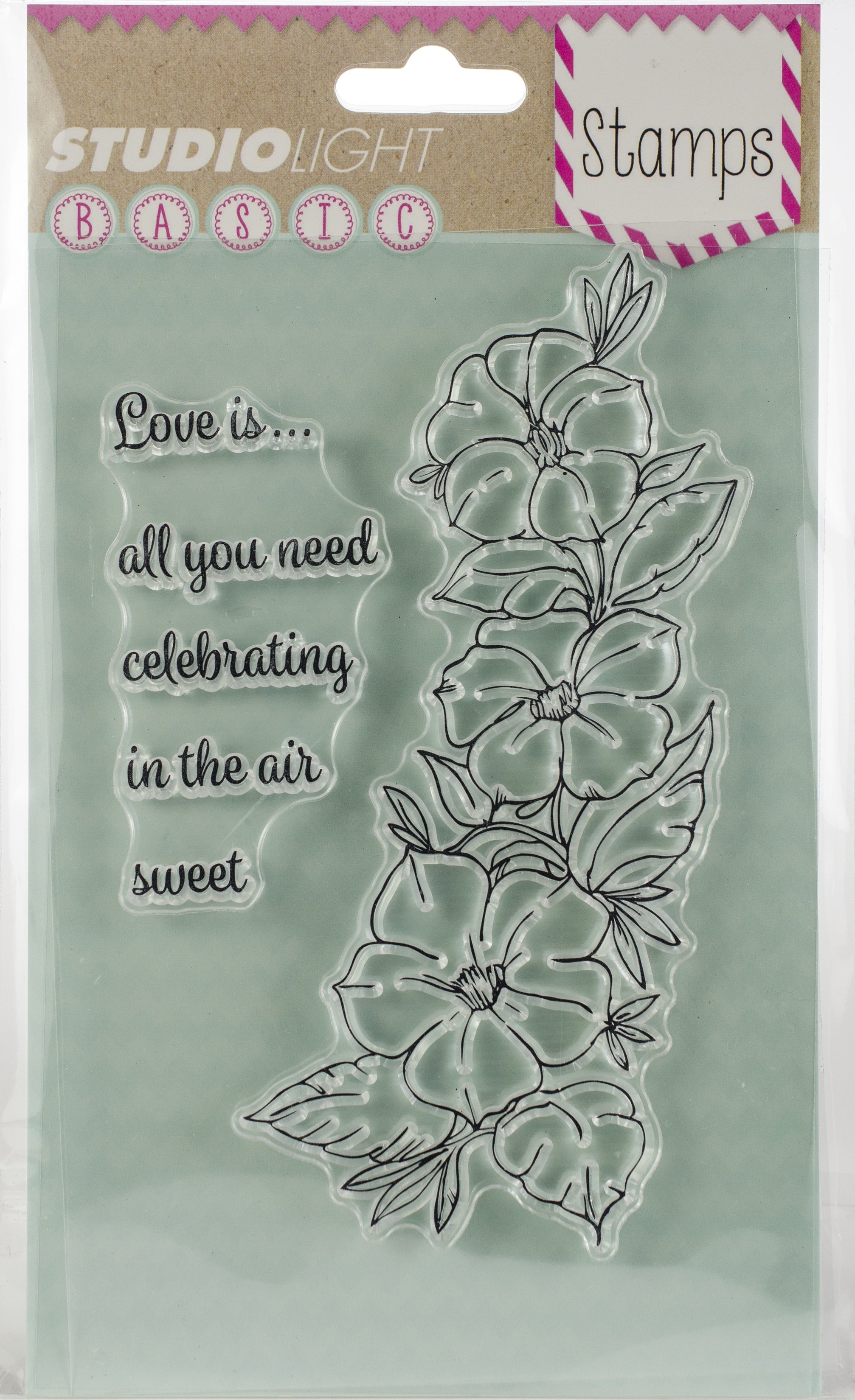 Studio Light Basic A6 Stamps - Love Is ...