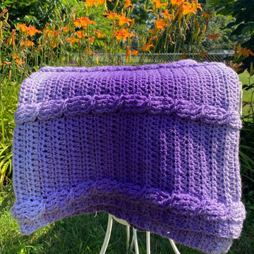 Cabled Shawl