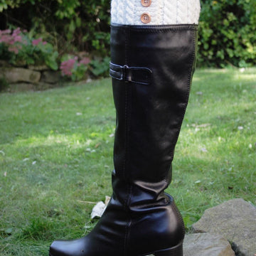 Winter Twist Boot Cuffs