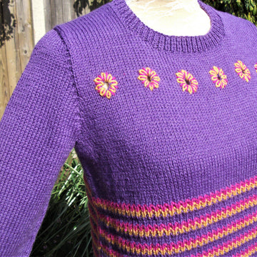 Zing! Bright Striped Sweater
