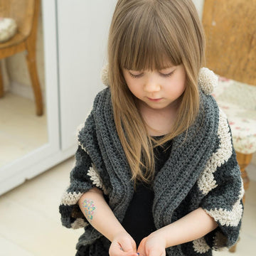 Rebel Chevron Poncho