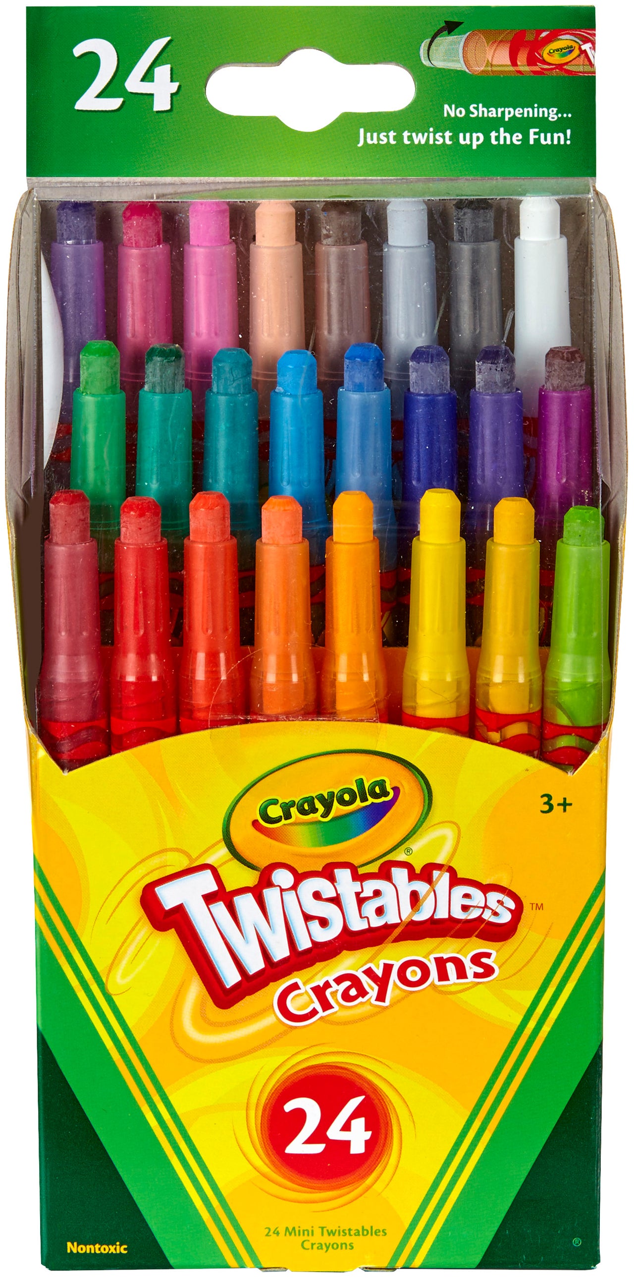 Crayola Twistables Mini Crayons - 24/Pkg