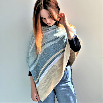 “Into the Blue” Poncho