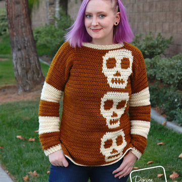 Sally Skulls Pullover