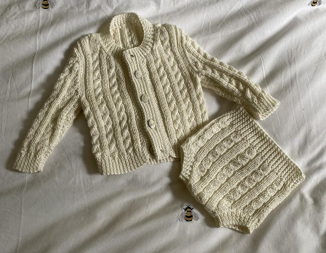 Anyone for Cricket Cardigan and Shorts