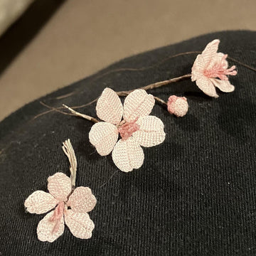 Cherry blossom branch
