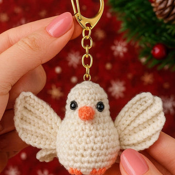 Crochet Dove Amigurumi Pattern, Crochet Bird Pattern
