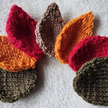 Knitted Leaves