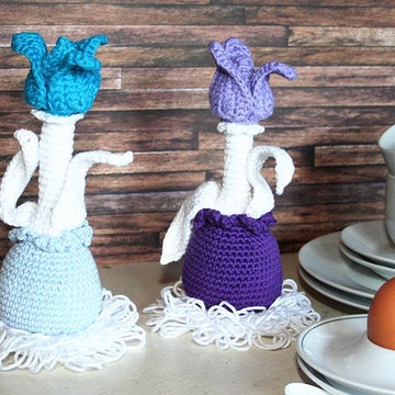 Tulip - Egg Sitter - Egg Cozy - Amigurumi