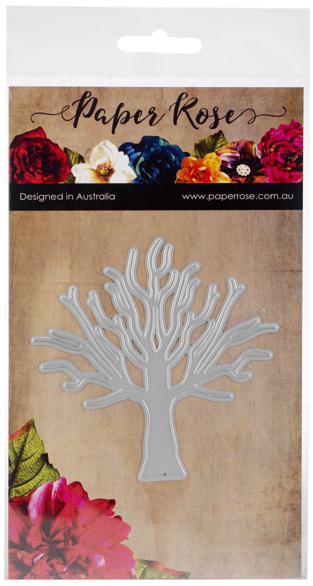 Paper Rose Dies - Large Tree