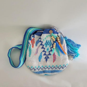 Feather Mochila Bag