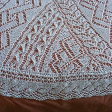 Swirl shawl