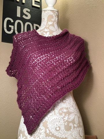 Impatient for Summer Poncho